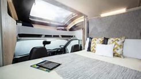Maverick – Luxury 4 Berth Motorhome (2 lounges, 3 separate sleeping areas)
