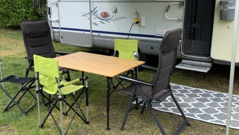 Perfect 6p family camper incl. child car seats