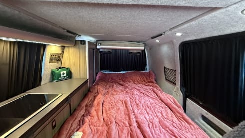 4 berth Volkswagen campervan from 2014