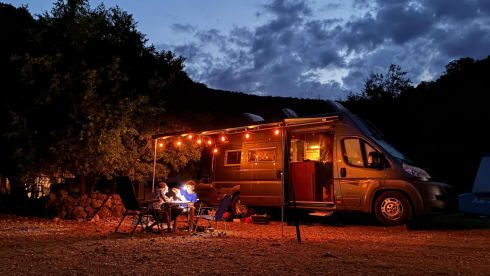 Super nice Fiat Ducato Karmann bus camper