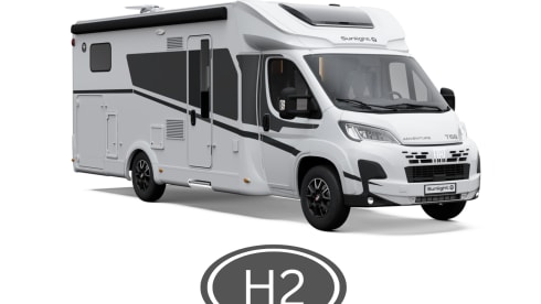 H2 – FIAT SUNLIGHT T68 -  Sleeps 4, Brand new for 2026 - Auto