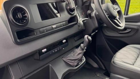 4 berth Mercedes-Benz campervan from 2019