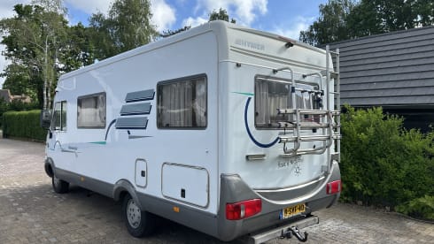 Hymer b644 – 6p Hymer integrated uit 1998