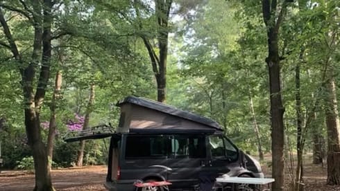 Ford-Campingbus für 4 Personen, Baujahr 2010