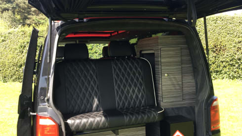 Black Beauty – Black beauty, our Vw T6 top of the range transporter 