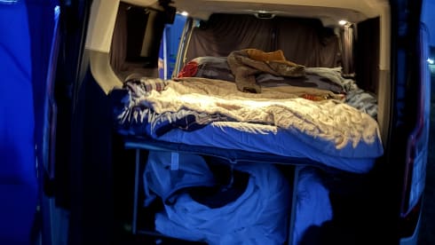 Peter  – 2 berth Ford campervan from 2015