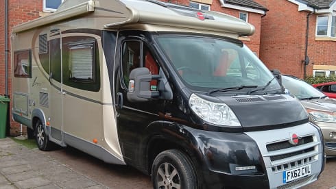 Bertie  – 4 berth Bürstner semi-integrated from 2012