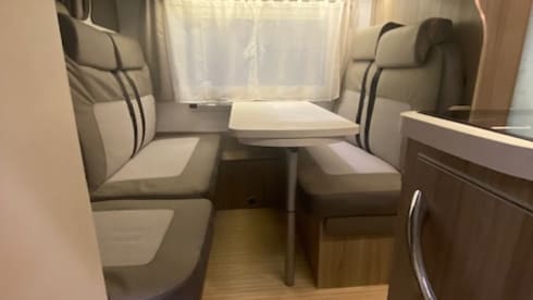 Beni Compact Family van – 6 berth Benimar alcove from 2024