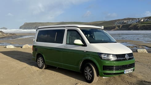 Green Machine – 4 berth VW campervan