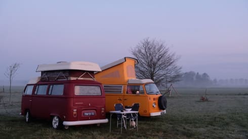 Ga op duurzame roadtrip met Mariquita! ⚡️🚐 – 100% Electric! ⚡️VW T2 "Mariquita"