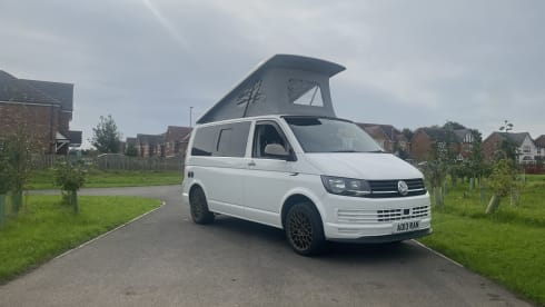 4 berth Volkswagen campervan from 2018