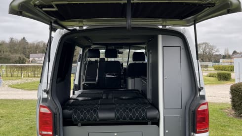 5 berth Volkswagen campervan from 2019