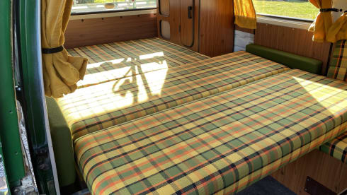 Charming Volkswagen T2 camper van from 1974