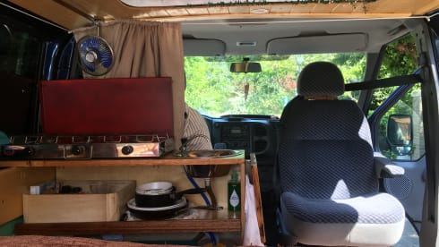 De Blauwe Rakker – Atmospheric camper van for the outdoorsman - Ford Transit