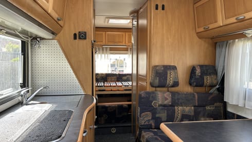 Hymer b644 – 6p Hymer integrated uit 1998