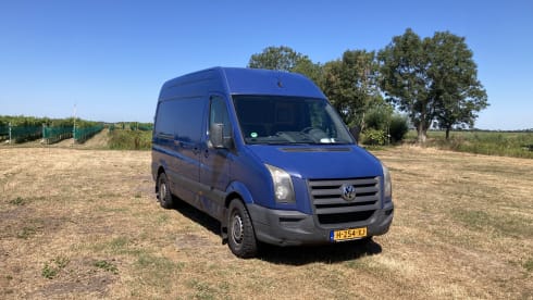 Offgrirt camperbus  – 3p Volkswagen bus uit 2011