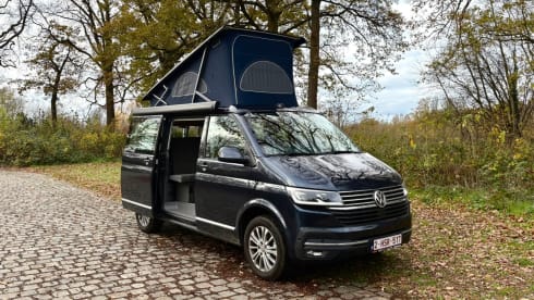 Kamiel – VW California Ocean (T6)  - automaat - full option - fietsenrek