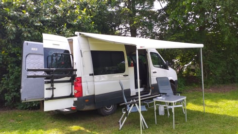Vrijheid – 2p VW Crafter bus from 2014, complete, spacious and cozy