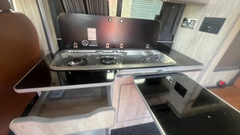 4 berth Renault Trafic campervan from 2015