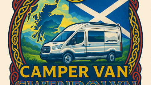 Gwendolyn – Camper Van for Scottish Adventures