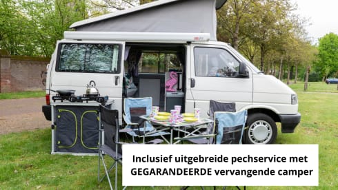 Tropical - Cozy and robust VW T4 multivan with sleeping roof