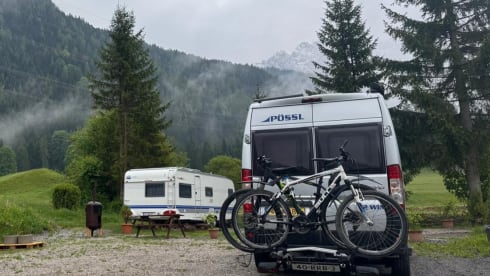 Isriya Camper verhuur door Takky – 2p Pössl bus from 2008