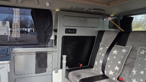 Reg  – 4 berth Toyota Alphard campervan 