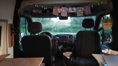 Comfortable camper van