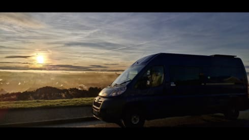 Lofty  – Camper available from Oxford or Glastonbury 
