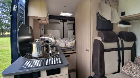 Compact, compleet en klaar voor avontuur – 2p Pössl Road Camp 540 (Fiat Ducato) from 2019