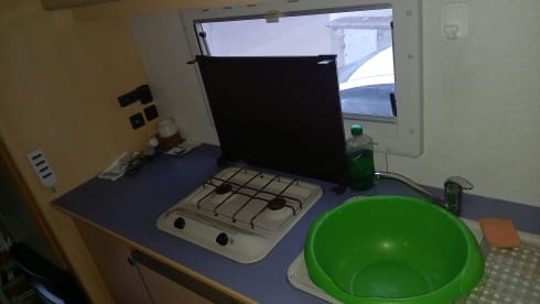 Camper omologato per 6, A/C cabina, Turbovent, pannello solare, portabici 4
