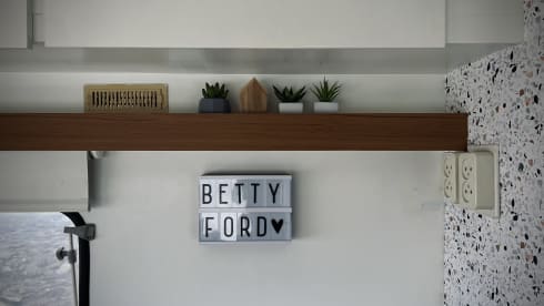 Betty Ford – Ford alcove from 1974