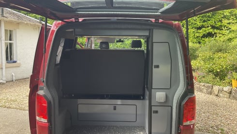 Freedom – 4 berth Volkswagen campervan from. 2024