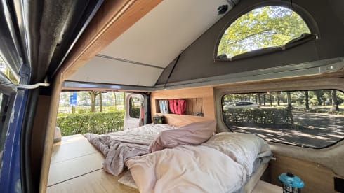 Blue – 2p Renault campervan uit 2008