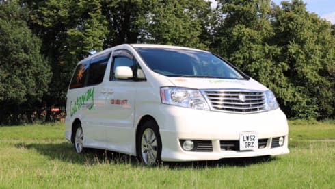 Alphard White – 2 posti letto Regno Unito ed uso europeo