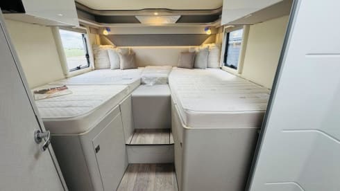 Luxe en comfort – 4p Hymer semi-integrated from 2023