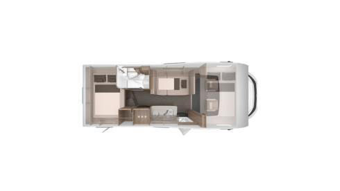 Johnny Bravo  – Alcôve Knaus pour 4 personnes à partir de 2021