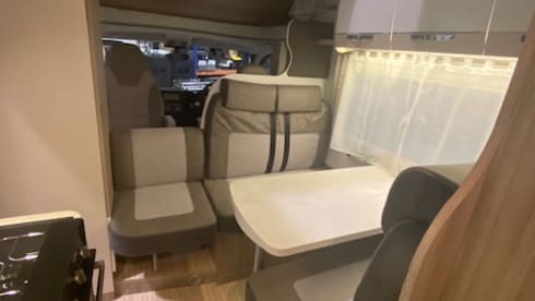 Beni Compact Family van – 6 berth Benimar alcove from 2024