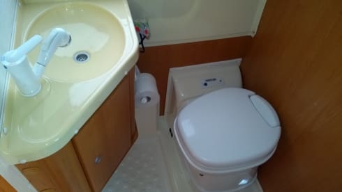 Nice Dethleffs bus camper for 2 adults and 1 child