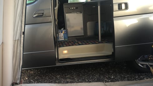 Ellie  – 4 berth Nissan campervan from 2006