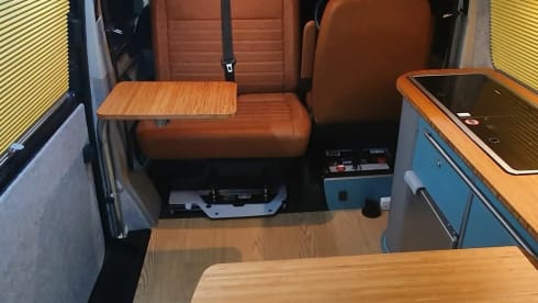 Recently converted 4 berth VW Camper - all essentials included.