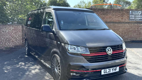 GreyWolf – VW T6.1 Campervan - 4 berth - 2021 Plate - Kitchen 