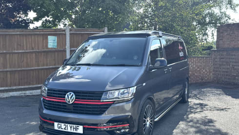 GreyWolf – VW T6.1 Campervan - 4 berth - 2021 Plate - Kitchen 
