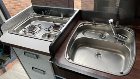 The Sporty camper van Twente ;-)