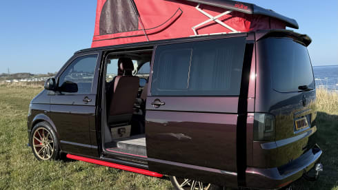 4 berth Volkswagen campervan from 2014