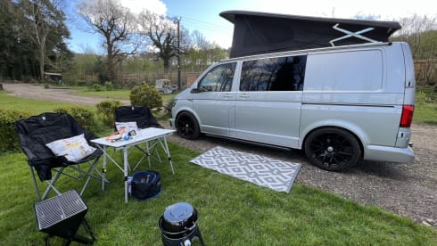 Billy – Our gorgeous twinkling Campervan