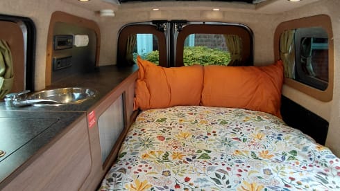 2 berth Nissan campervan from 2016