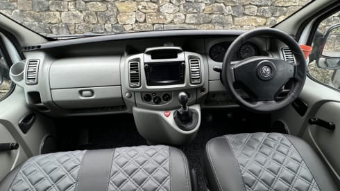 4 berth Vauxhall campervan 