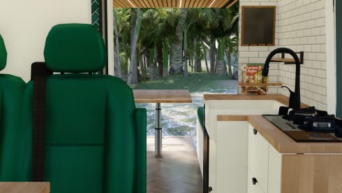 4 berth Peugeot campervan from 2023