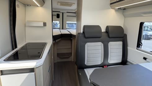 Adria campervan for 2 people